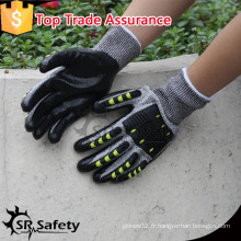 SRSAFETY gants TPR à fort impact avec résistance à la coupe élevée / gants de sécurité